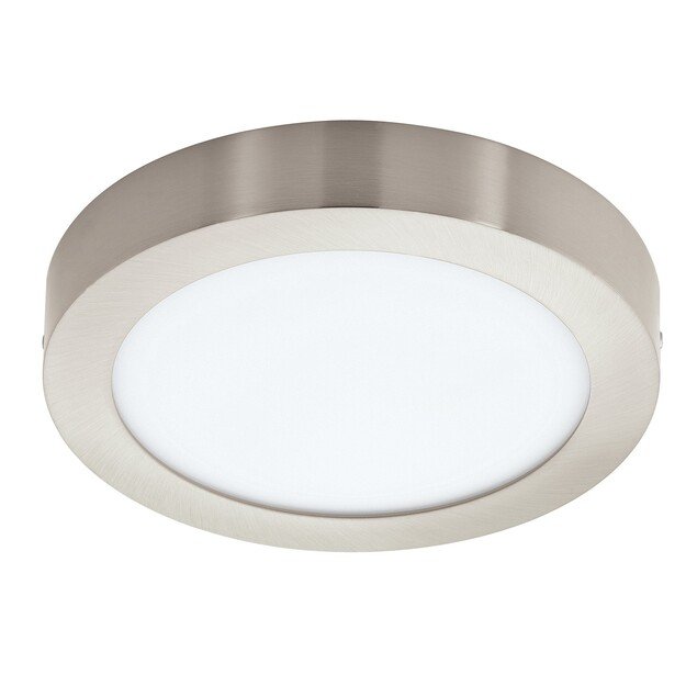 EGLO - Fueva-Z ceiling lamp brushed steel Ø21 - TW - Zigbee, Bluetooth