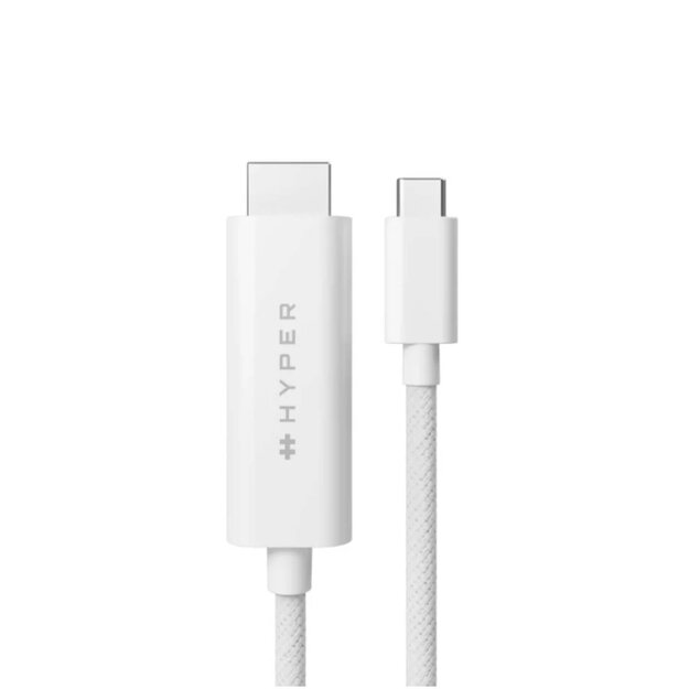 Hyper - 4K USB-C to HDMI Cable - White