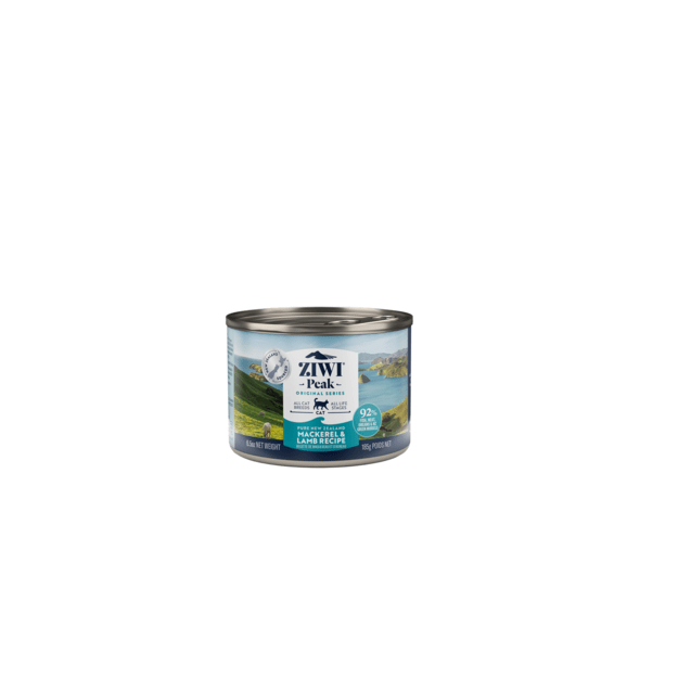 Ziwipeak - Mackerel & lamb wet food for cats 185 gr. - (zp063)