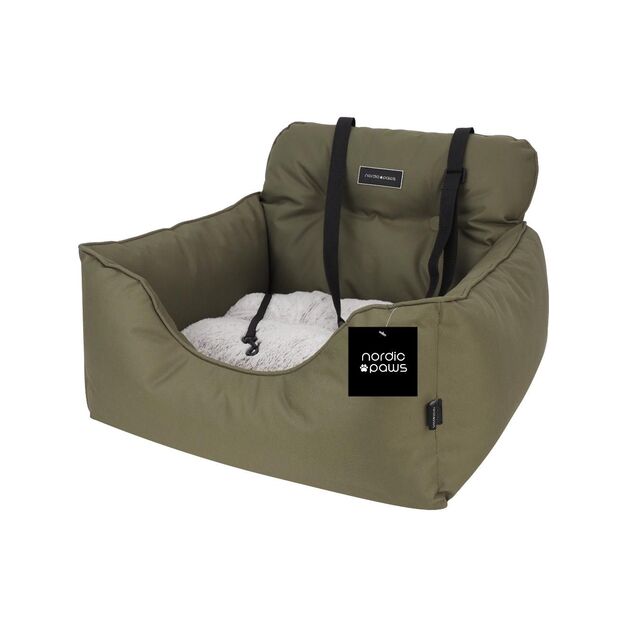 Nordic Paws - Car seat Luxury Army Cozy - (697271866724)