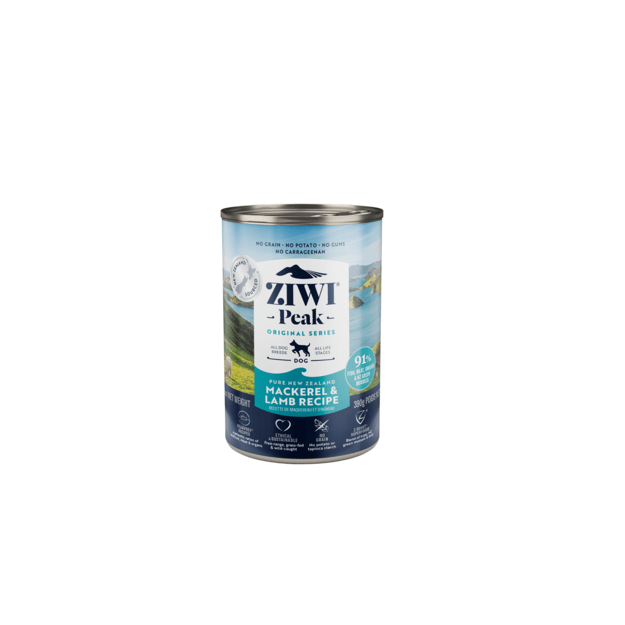 Ziwipeak - Mackerel & lamb recipe, wet food 390 gr. - (zp034)