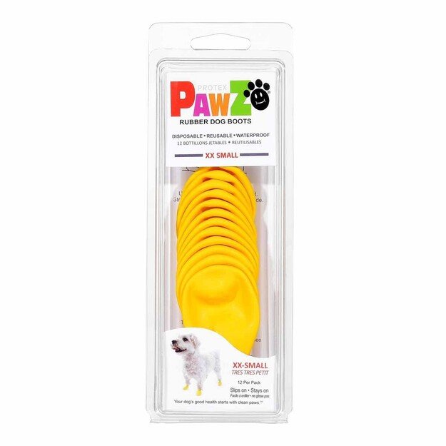 PAWZ - Dog boots Xxs - Yellow (632.8042)