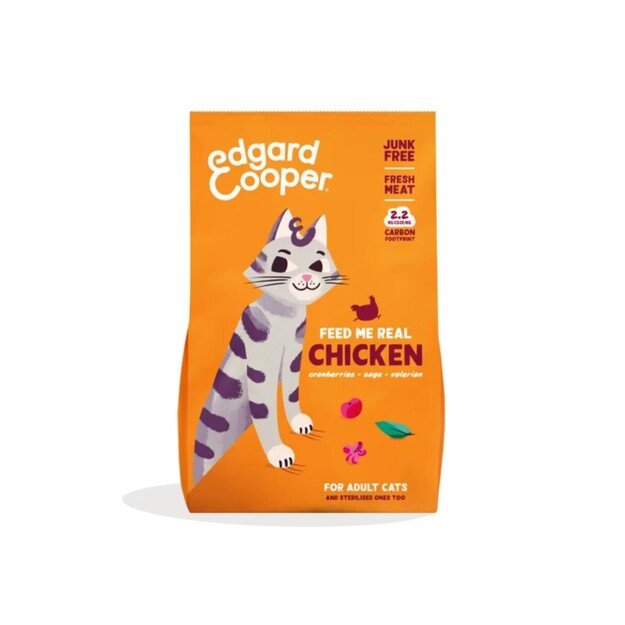 Edgard Cooper - Cat Adult Dryfood Chicken - 4kg