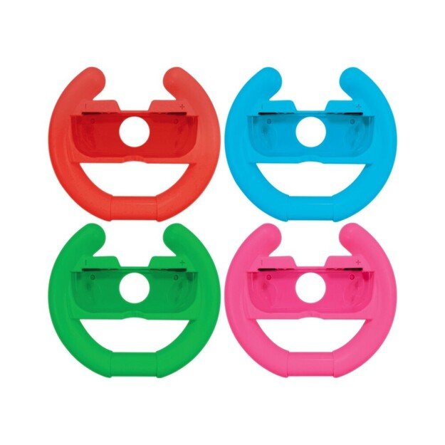 ONIVERSE - Pack of 4 Racing wheel controller holders - Blue/Red/Green/Pink