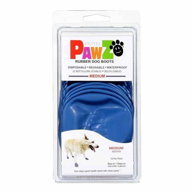 PAWZ - Dog boots M - Blue (632.8048)