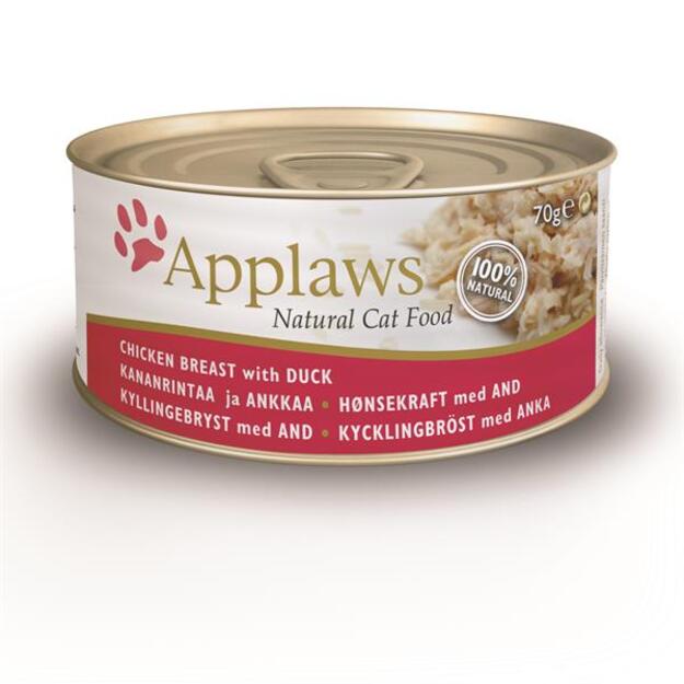 Applaws - Wet Cat Food 70 g - Chicken & Duck (171-025)