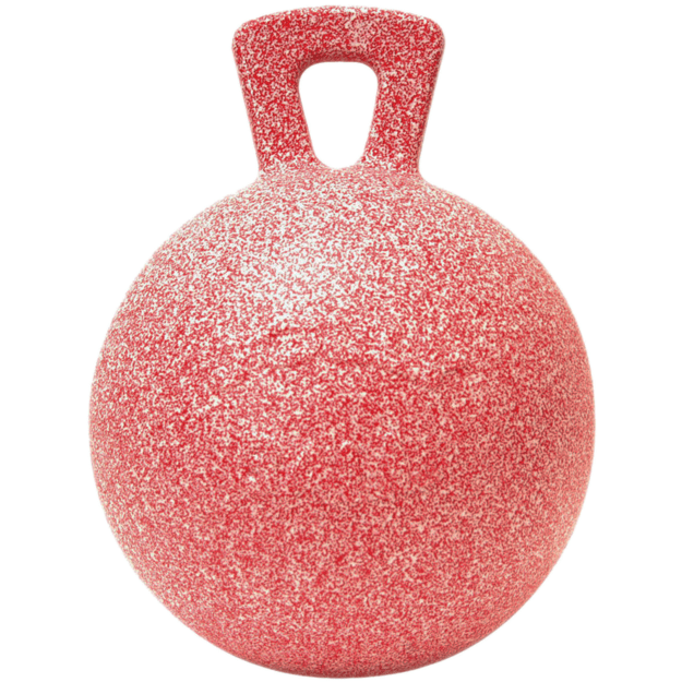 Jolly Pets - Ball  RED/WHITE  Mint scent 25cm - (JOLL008AM)