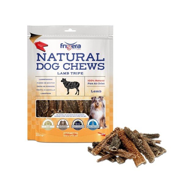 Frigera - Natural Dog Chews Lamb tripe 250 g - (402285861776)