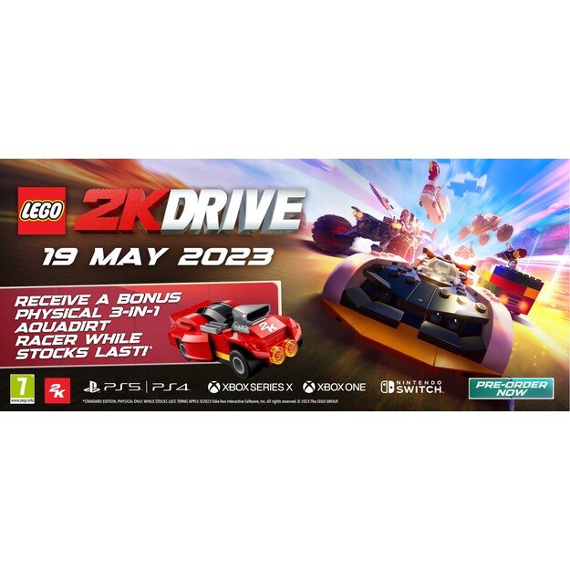 LEGO 2K Drive Bundle with Aquadirt Racer Toy
      
        - PlayStation 5