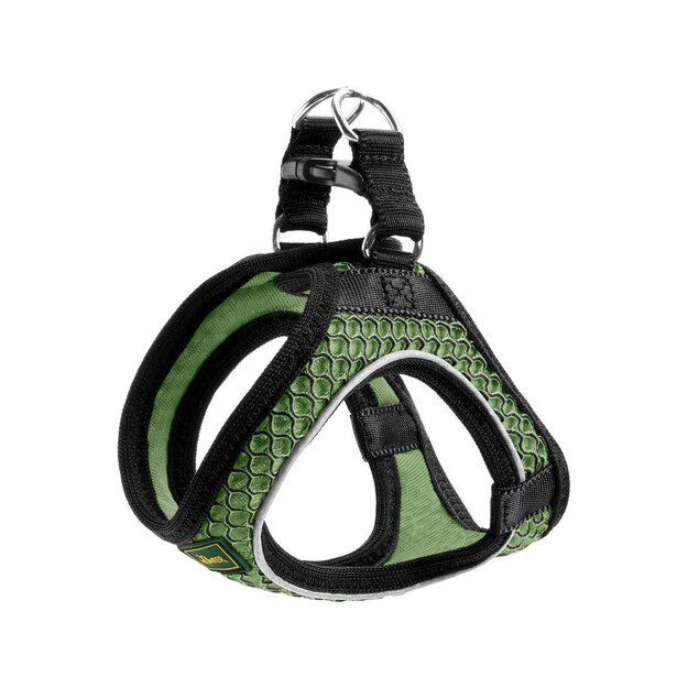 Hunter - Dog harness Hilo Comfort. S-M, green - (401673969800)