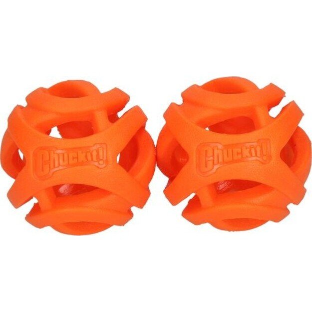 Chuckit - Breathe Right Fetch Ball Medium  6,5cm 2 pk - (CHUC32141)