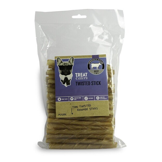 Treateaters - Twisted stick natural 500g - (19502)