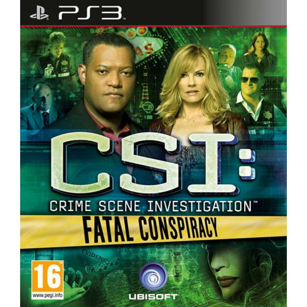 CSI: Crime Scene Investigation - Fatal Conspiracy
      
        - PlayStation 3