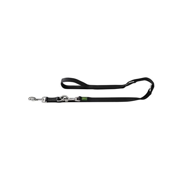 Hunter - Leash Nylon 15/200, black - (40546)