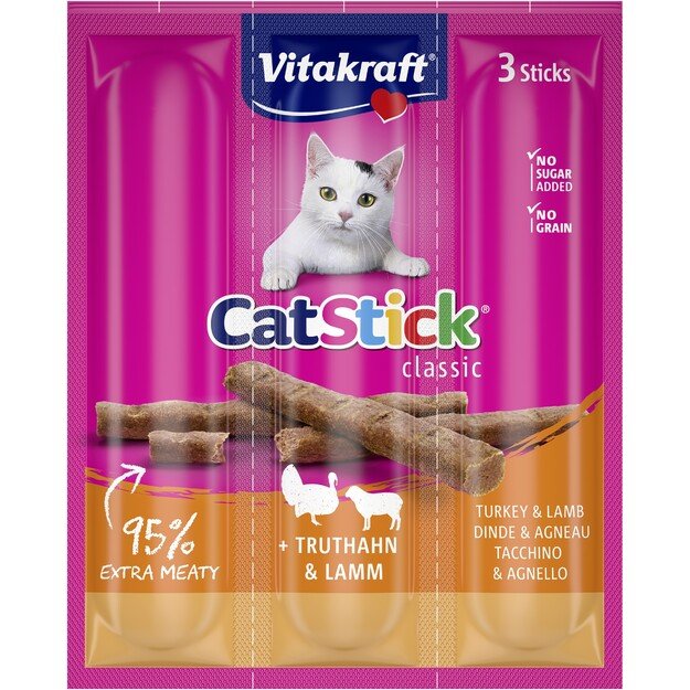 Vitakraft - Cat Stick® med turkey and lamb