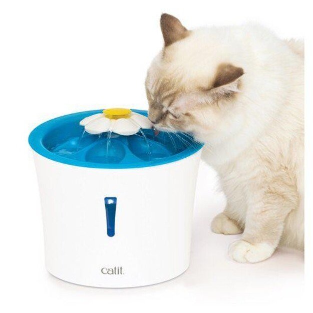 Catit - Cat Fountain Flower Led 3 liter - (785.0361)