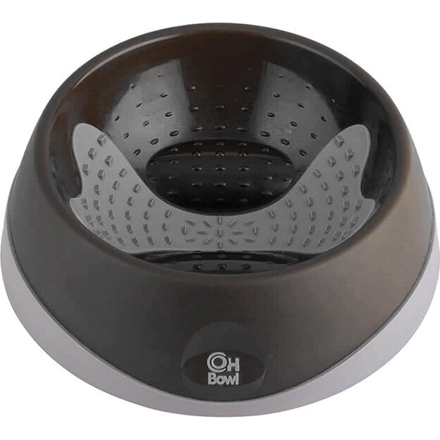 LICKI MAT - Dog Bowl Oral Hygiene Bowl M Black Ø22X7,2Cm - (645.5210)