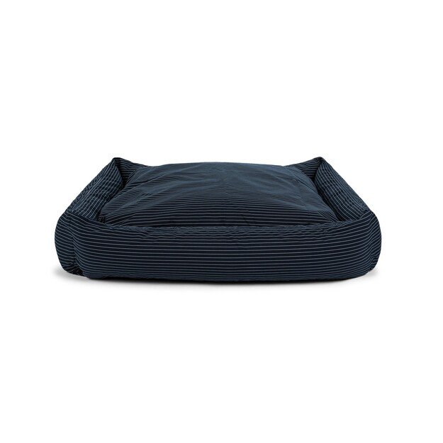 Fossflakes - PetBed Medium 70x90 Navy Pinstripe - (PET-BED-070-090-103)