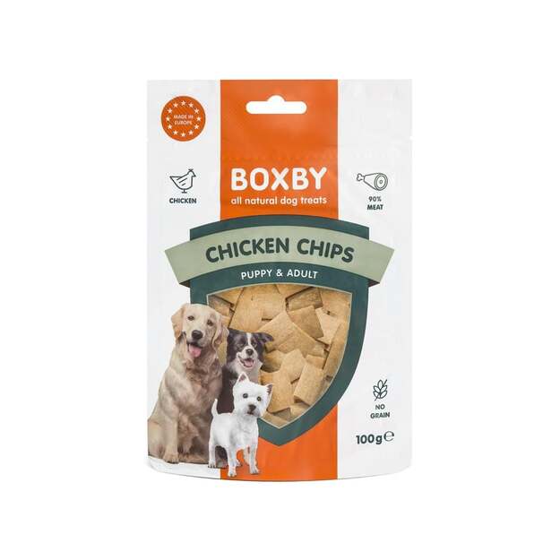 Boxby - Chicken Chips 100 g - (PL10454)