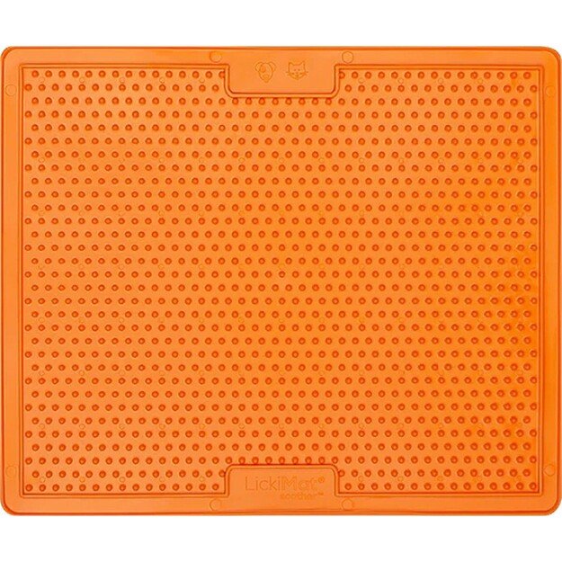 LICKI MAT - Dog Bowl Soother Xl Orange 30,5X25,5Cm - (645.5390)