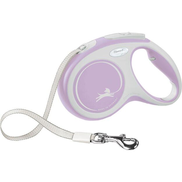 Flexi - New Comfort S 5M Tape Pink Max 15Kg - (600.7803)