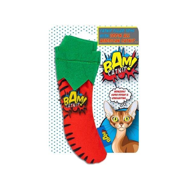 BAM! - Toy with Catnip - 16 cm - Pepper - (503319002034)