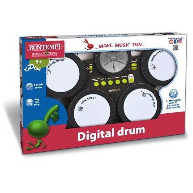 Bontempi - Digital drum kit (18 0510)