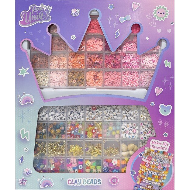 Real UniQ - Clay Beads Set (30517)