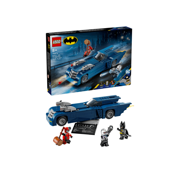 LEGO Super Heroes - Batman™ with the Batmobile™ vs. Harley Quinn™ and Mr. Freeze™ (76274)