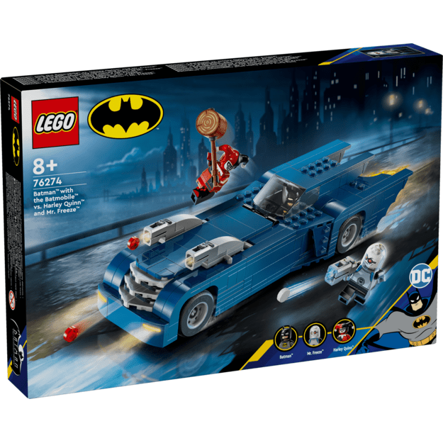 LEGO Super Heroes - Batman™ with the Batmobile™ vs. Harley Quinn™ and Mr. Freeze™ (76274)