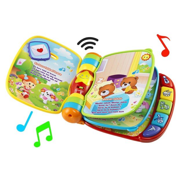 Vtech - Baby Musicbook with Kids Songs (Danish) (950-166732)