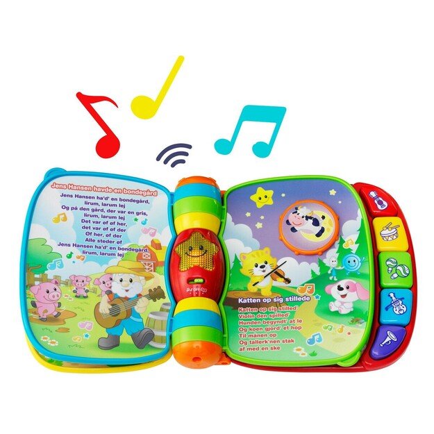 Vtech - Baby Musicbook with Kids Songs (Danish) (950-166732)