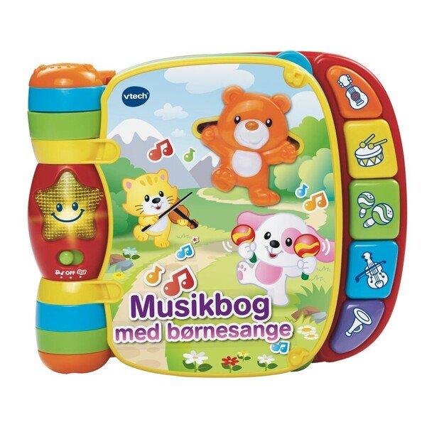 Vtech - Baby Musicbook with Kids Songs (Danish) (950-166732)