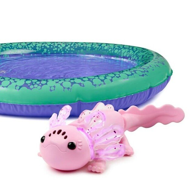 Fingerlings - Baby Axolotl w Inflatable Pool