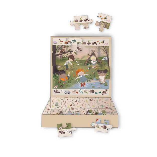 Filibabba - Magnetic puzzle - Enchanted forest - (FI-03325)