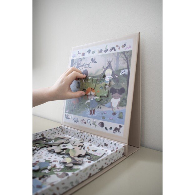 Filibabba - Magnetic puzzle - Enchanted forest - (FI-03325)