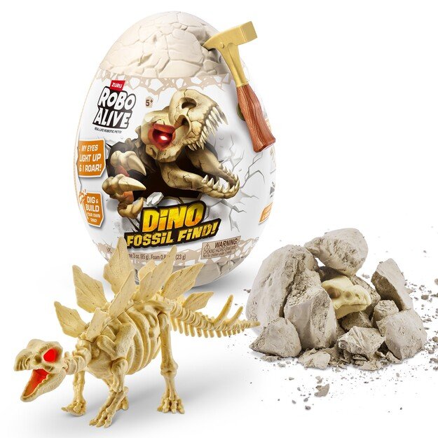 Robo Alive - Dino Fossil Find - Surprise Egg - S1 - Bulk (7156)