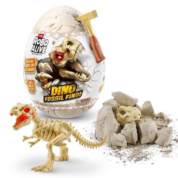 Robo Alive - Dino Fossil Find - Surprise Egg - S1 - Bulk (7156)