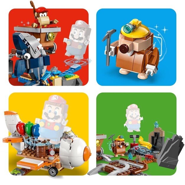 LEGO Super Mario - Diddy Kong's Mine Cart Ride Expansion Set (71425)