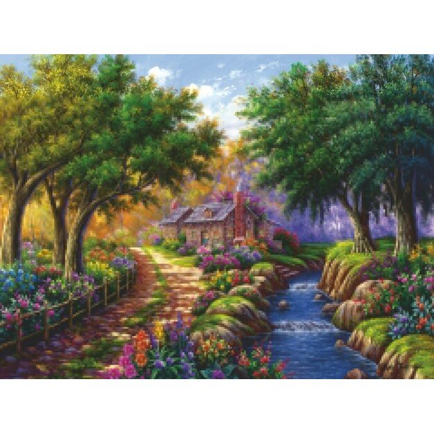 Ravensburger - Puzzle Cottage by the River 1500p (12000735)