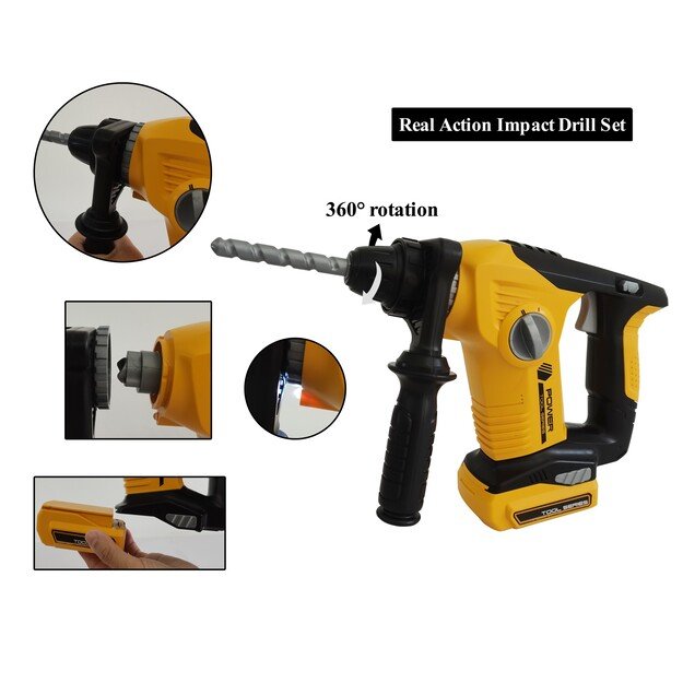 POWER X -  Impact Drill machine w/ Light (20357)