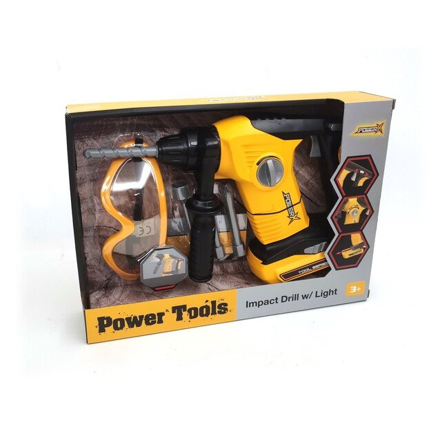 POWER X -  Impact Drill machine w/ Light (20357)