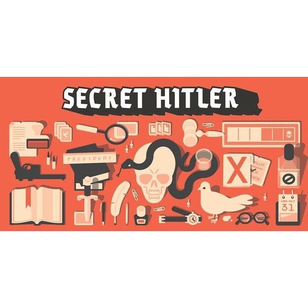 Secret Hitler - Boardgame (English) (SBDK7507)