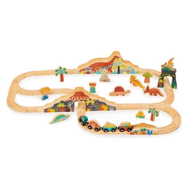 Mentari - Train Set - Lost World Dinosaur Railway (MT7704)