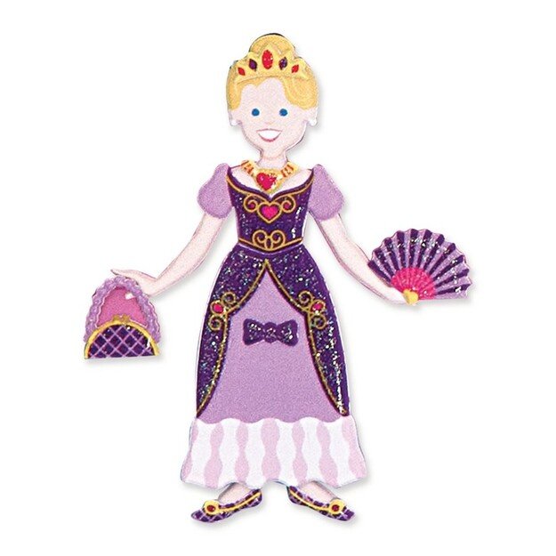 Melissa & Doug - Reusable Puffy Stickers - Princess (19100)