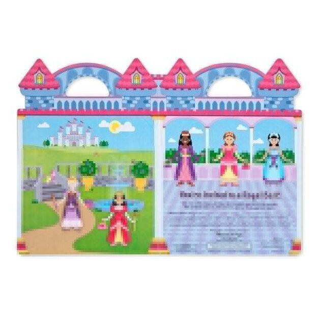 Melissa & Doug - Reusable Puffy Stickers - Princess (19100)