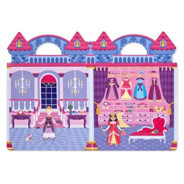 Melissa & Doug - Reusable Puffy Stickers - Princess (19100)