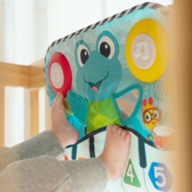 Baby Einstein - Musical Kick Pad and Crib Toy, Neptune's Kick & Explore™ - (BE-12926)
