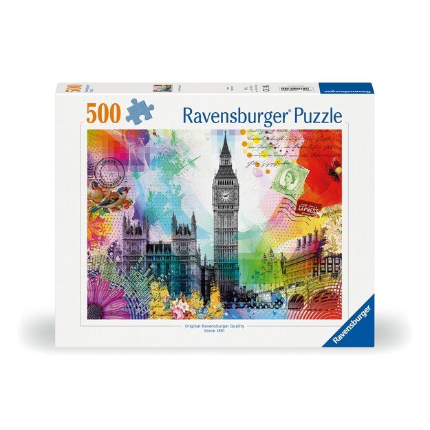 Ravensburger - Puzzle London Postcard 500p (12000309)