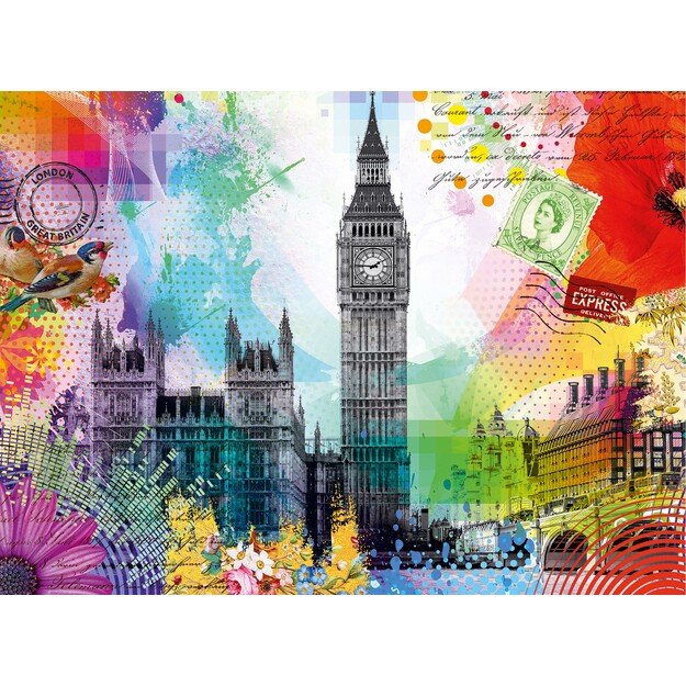 Ravensburger - Puzzle London Postcard 500p (12000309)